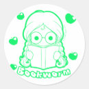 Search for cute reading stickers Glasses