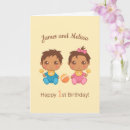 Search for boy twin birthday cards Cute