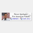 Search for ryan 2012 bumper stickers Romney