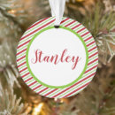 Search for red and white candy christmas tree decorations Peppermint