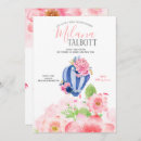 Search for hot air balloons bridal shower invitations Floral