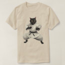 Search for karate cat tshirts Black belt