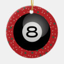 Search for pool cues christmas tree decorations Eight ball