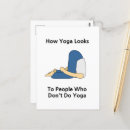 Search for yoga instructor postcards Spiritual