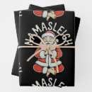 Search for namaste yoga wrapping paper Santa