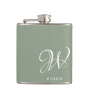 Search for sage green flasks Elegant