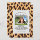 Search for leopard graduation invitations Graduate