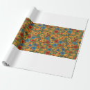 Search for yellow floral wrapping paper Green