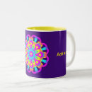 Search for kaleidoscope pattern mugs Yellow