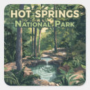 Search for hot spring stickers National park
