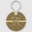 Search for gold black leopard key rings Modern