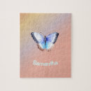 Search for butterfly puzzles Watercolor
