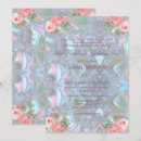 Search for iridescent wedding invitations Gold