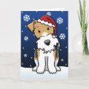 Search for fox terrier christmas cards Xmas