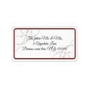 Search for pearl return address labels Watercolor