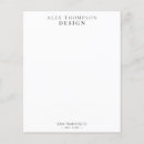 Search for unique business stationery Modern minimalist