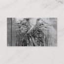 Search for angel wings business cards Black