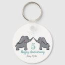 Search for 5th anniversary key rings For her