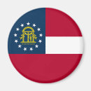 Search for georgian magnets Georgia flag