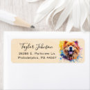 Search for chow chow return address labels Dog