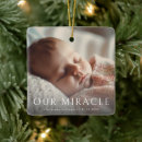 Search for birth announcement christmas tree decorations Simple