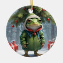 Search for frog christmas tree decorations Xmas