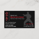 Search for martial arts business cards Academy