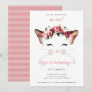 Search for are you kitten me birthday invitations Floral