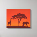 Search for african safari canvas prints Elephant