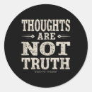 Search for thoughts stickers Mental health awareness