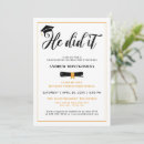 Search for i did invitations Graduate