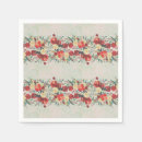Search for blue christmas napkins Vintage