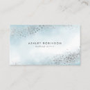 Search for blue and silver business cards Modern