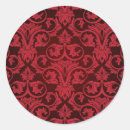 Search for red wallpaper stickers Damask
