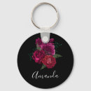 Search for rose background key rings Floral