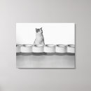 Search for pets canvas prints Black and white