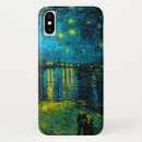 Search for van gogh starry night iphone cases Blue