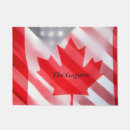 Search for canada flag doormats Canadian