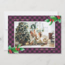 Search for plaid christmas cards Merry