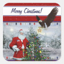 Search for patriotic christmas stickers Eagle