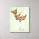 Search for chihuahua dog canvas prints Antique