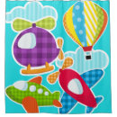 Search for hot air balloon shower curtains Flying