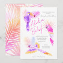 Search for hawaiian baby shower invitations Watercolor