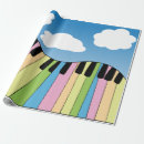 Search for keyboard wrapping paper Musical