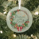 Search for peace on earth christmas tree decorations Festive