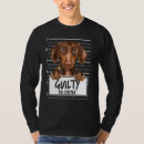 Search for brown tshirts Dachshund