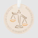 Search for scales of justice christmas tree decorations Court