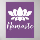 Search for namaste posters Lotus