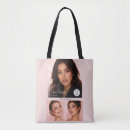 Search for makeup tote bags Simple minimal script elegant