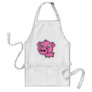 Search for pig cartoon aprons Kawaii